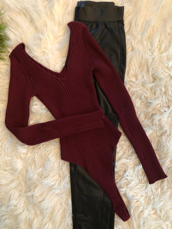 Belinda Sweater Bodysuit